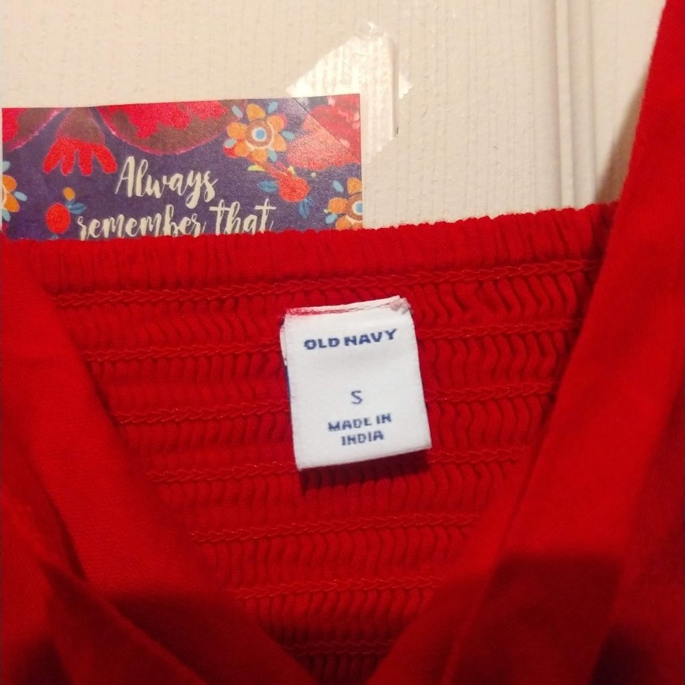 Red Tank Top Small - Picture 2 of 7